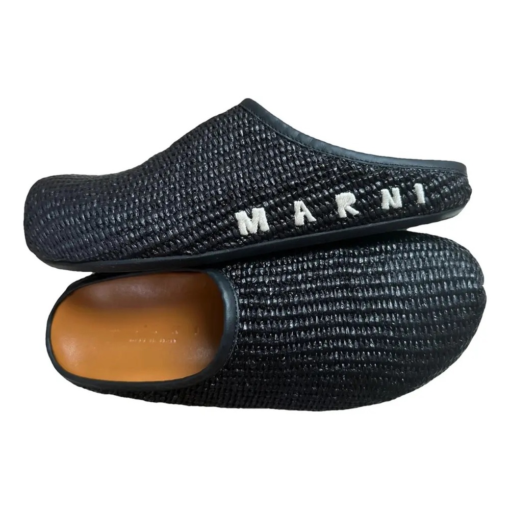 Marni fussbett clog shoe